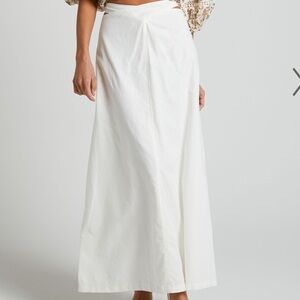 AMALIE CIA CROSS FRONT MAXI SKIRT